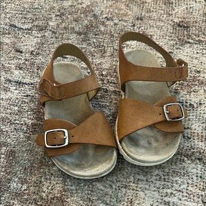 Cat & Jack Brown Sandals Size 6